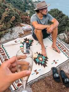 1 Miếng Cắm trại Chăn - Nhiều màu - Xem 5