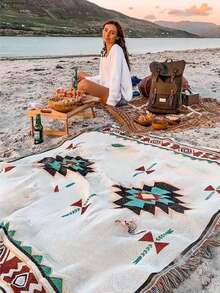 1 Miếng Cắm trại Chăn - Nhiều màu - Xem 4