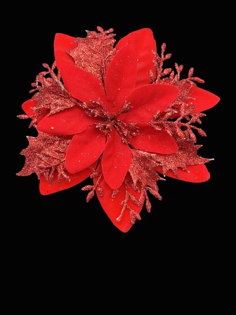 金色粉末狀仿真花花環裝飾用品配件適用於節日裝飾