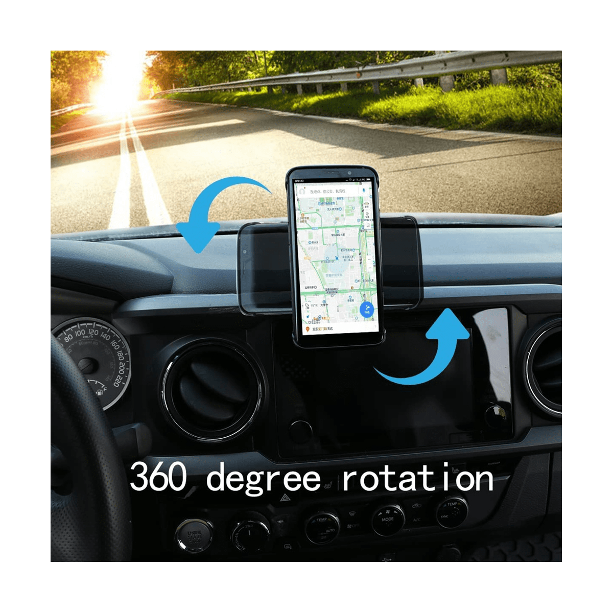 Car Phone Holder Mount, Phone Mount Dash Clip for 2015 2016