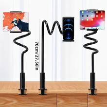 桌上用手機支架，可與小米iPhone iPad相容的支架，支持床邊穩定架 - 白色-手機/iPad支架 - 查看 4