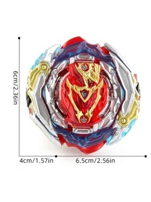 Burst Gyro Toy B-201 01 Zest Achilles Starter Spinning Toy Metal Battle Top Gyro