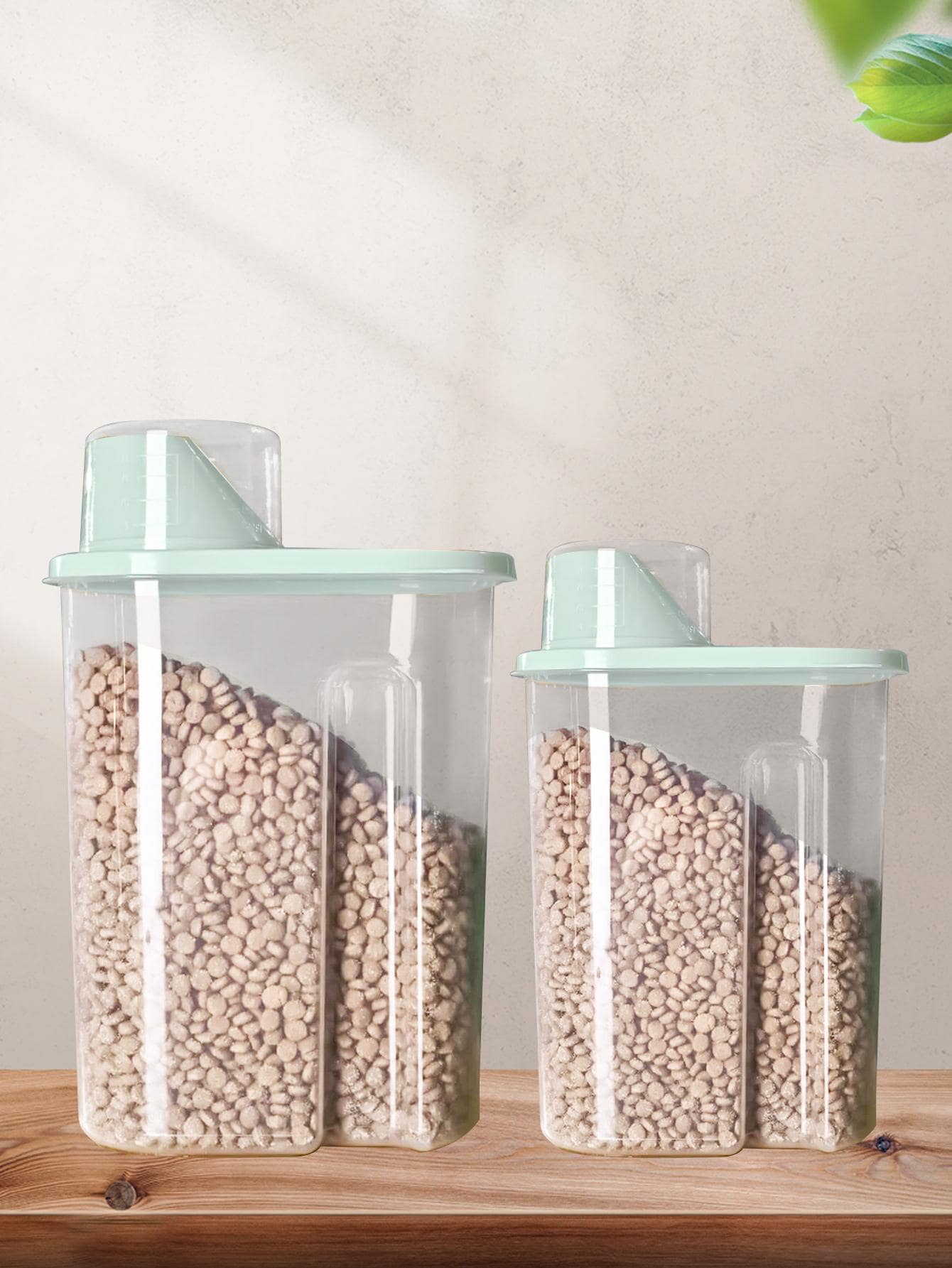 1pc Clear Pet Food Container SHEIN USA