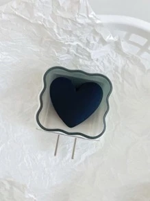 6pcs/Set Eva Data Cable Storage Bag + Heart Shaped 1.5m Winder Fixed Anti-Break Data Cable Tpu Charging Head Protector Compatible With Apple Phone 20w Fast Charging Data Cable Cable Protector, Charger Protector