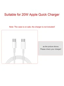 6pcs/Set Eva Data Cable Storage Bag + Heart Shaped 1.5m Winder Fixed Anti-Break Data Cable Tpu Charging Head Protector Compatible With Apple Phone 20w Fast Charging Data Cable Cable Protector, Charger Protector