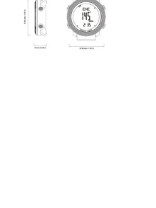 Stainless Steel Round Dial Waterproof Led Display Men's Digital Watch - Orange - View 6