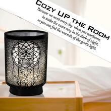 Battery Operated Table Lamp, Cordless Lamps for Home Decor, Battery Powered Nightlight with LED Bulb with Timer, Decorative Lights for Living Room Bedroom Tabletop Entryway Centerpiece Gift - Black - View 5