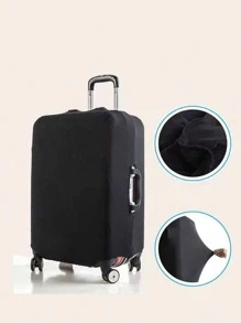 行李箱保护套，适用于行李箱、拉杆箱、防尘加厚高弹力面料、22-24英寸学校包、学校配件、学校用品 - 黑色 - 查看 7