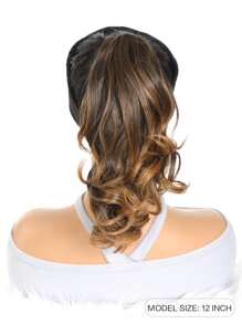 Clip-in Ponytail Hair Extension - Multicolor - View 4