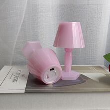 粉色的創意多功能迷你檯燈 - 粉色 - 查看 3