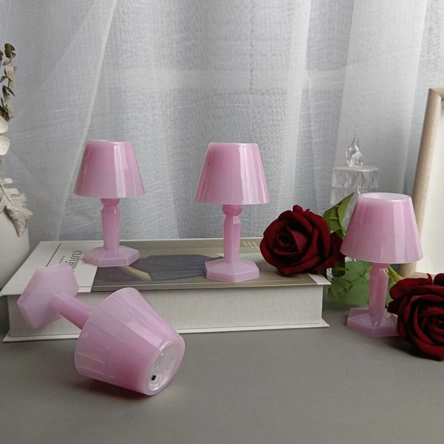 粉色的創意多功能迷你檯燈 - 粉色 - 查看 1