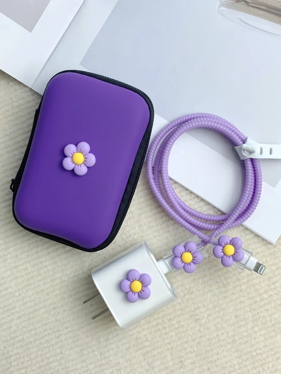 數據線收納 & 保護 - 紫色 - 查看 1