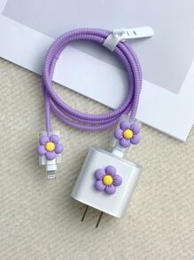 數據線收納 & 保護 - 紫色 - 查看 4