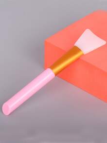 1包(3入組)白色矽膠面膜刷,混合面膜用的刮刀和柔軟的面膜應用器,化妝工具 - 白色 - 查看 9