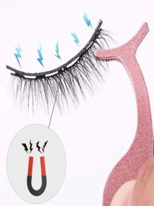 3 Pairs Magnetic False Eyelashes Reusable Self-Adhesive Fake Lashes For Woman Eyelashes Extension Kit