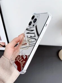 Đồ họa Chữ cái Vỏ điện thoại gương - Nhiều màu - Xem 4