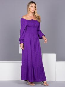 Women Dresses - 紫色 - 查看 4