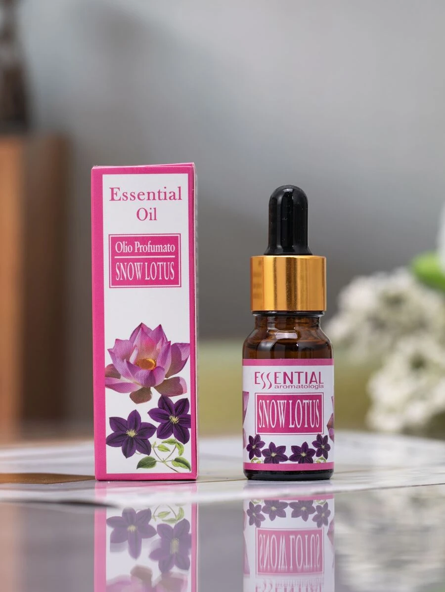 1入組10毫升滴管風格雪蓮花水溶性香薰精油 - 彩色 - 查看 1