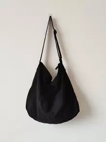 高中生和大学新生 多功能简约帆布斜挎包、单肩包、流浪包 适用于旅行、学院、学校、户外和运动 夏季学院包 圣诞礼物 尖叫包 冬季挎包 皮包 手提包 节日必备品 露营斜挎包 返校包 斜挎包 春季学校用品 健身包斜挎包 侧包 - 黑色 - 查看 10