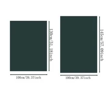 Plus Size Pineapple Embroidery Wearable Wraparound Bath Towel Dress For Women - Green - View 2