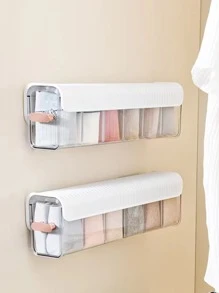 1 Miếng Trắng Gắn trên tường Hộp trữ - trắng - Xem 4