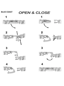 4入組時尚奢華銠鉑金電鍍首飾套裝流蘇水滴項鍊帶3A方晶鋯石設計適合婚禮婚禮週年紀念日 - 流蘇 - 查看 7