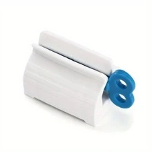 1pc/2pcs/3pcs Household Toothpaste Dispenser Squeezer Bathroom Accessories Toothpaste Holder Organizer Hair Dye Cosmetics Creative Squeezer Without Waste Bathroom Decor Summer Back To School