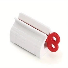 1pc/2pcs/3pcs Household Toothpaste Dispenser Squeezer Bathroom Accessories Toothpaste Holder Organizer Hair Dye Cosmetics Creative Squeezer Without Waste Bathroom Decor Summer Back To School