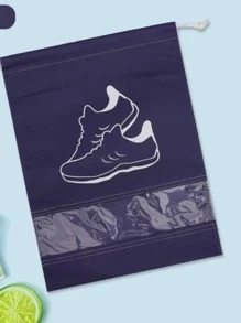 Shoe Bags - Navy Blue - View 4