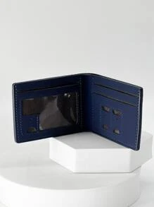 Ví nam nhỏ dập nổi Litchi đựng thẻ tín dụng Ví nhỏ có cửa sổ khóa kéo Ví nam di động, Tiền, Tiền mặt Nhân viên văn phòng, Dành cho nam sinh viên đại học, Công việc, Kinh doanh, Đi làm, Văn phòng, Kỷ niệm, Dành cho cặp đôi, Làm quà tặng sinh nhật, Quà tặng ngày lễ tình nhân, Quà tặng - màu đen - Xem 5