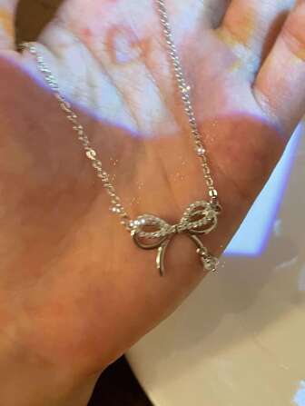 1/3/5pcs Women Butterfly Pendant Necklace, Rhinestone Decor Dainty Choker Necklace Valentine's Day Accessories