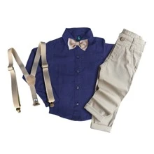 Miguelito Moda Infantil Tween Boys Sets - Navy Blue - View 2