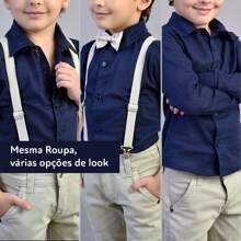 Miguelito Moda Infantil Tween Boys Sets - Navy Blue - View 3