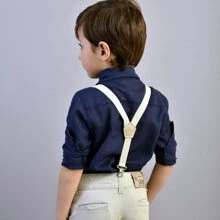 Miguelito Moda Infantil Tween Boys Sets - Navy Blue - View 4