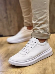 Men Sneakers - 白色 - 查看 1