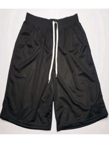 Men Shorts - 黑色 - 查看 1