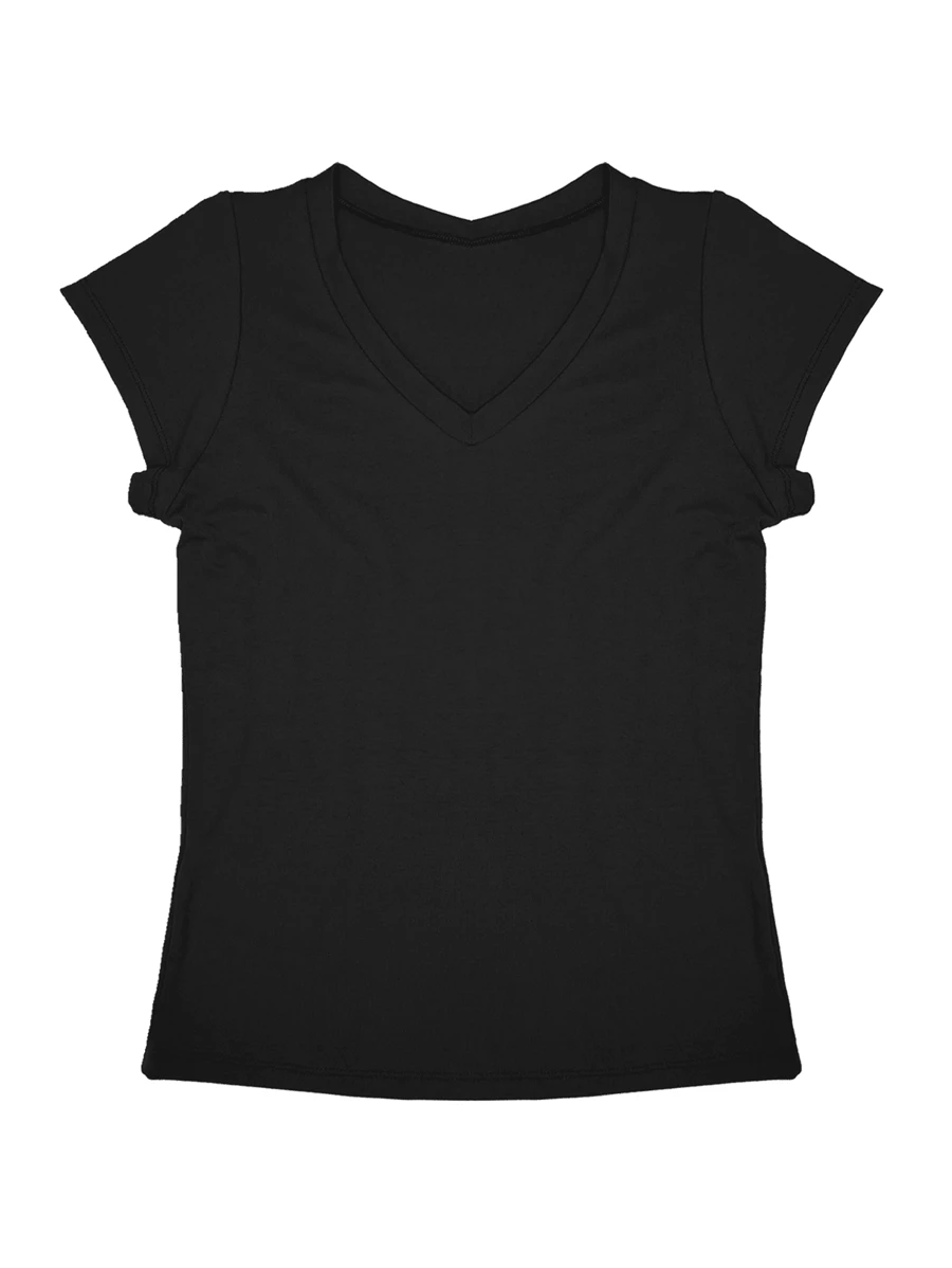 Women T-Shirts - Black - View 1
