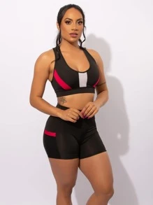 Women Sports Sets - 粉色 - 查看 1