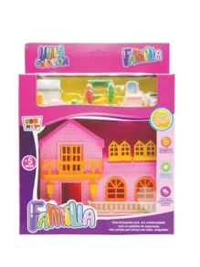 Villa Colorida Casinha - Família - Multicolorido - Visão 2