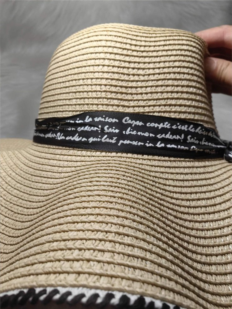 Women Straw Hat - Màu be - Xem 3