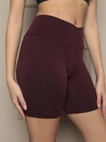 Women Shorts - Brown - View 4