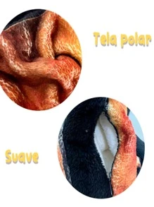 INESTAMPABLE Cojin Almohada Pan Concha |  Vainilla  | Peluche Doble Vista Suave | Divertido Regalo - Caqui - Ver 3