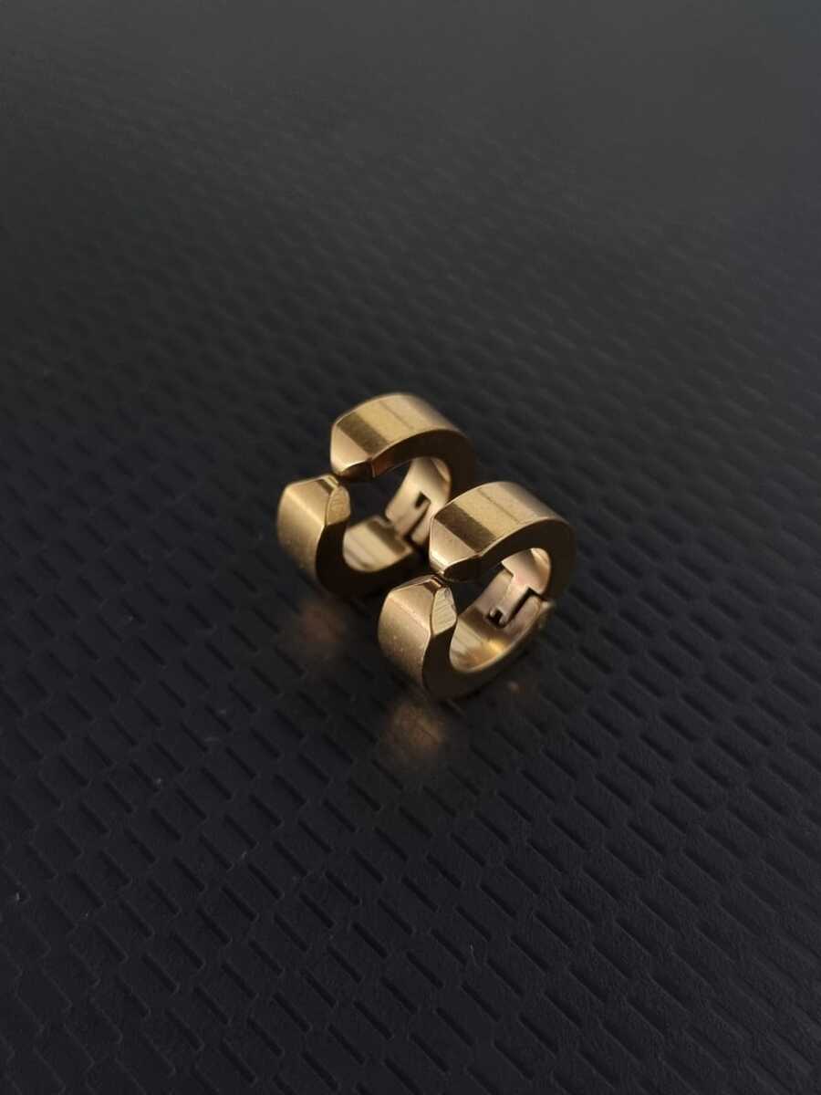 Men's Earrings - Vàng - Xem 1