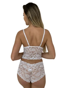 Women Bra & Panty Sets - trắng - Xem 2