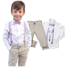 Miguelito Moda Infantil Young Boys Sets - 紫丁香色 - 查看 1