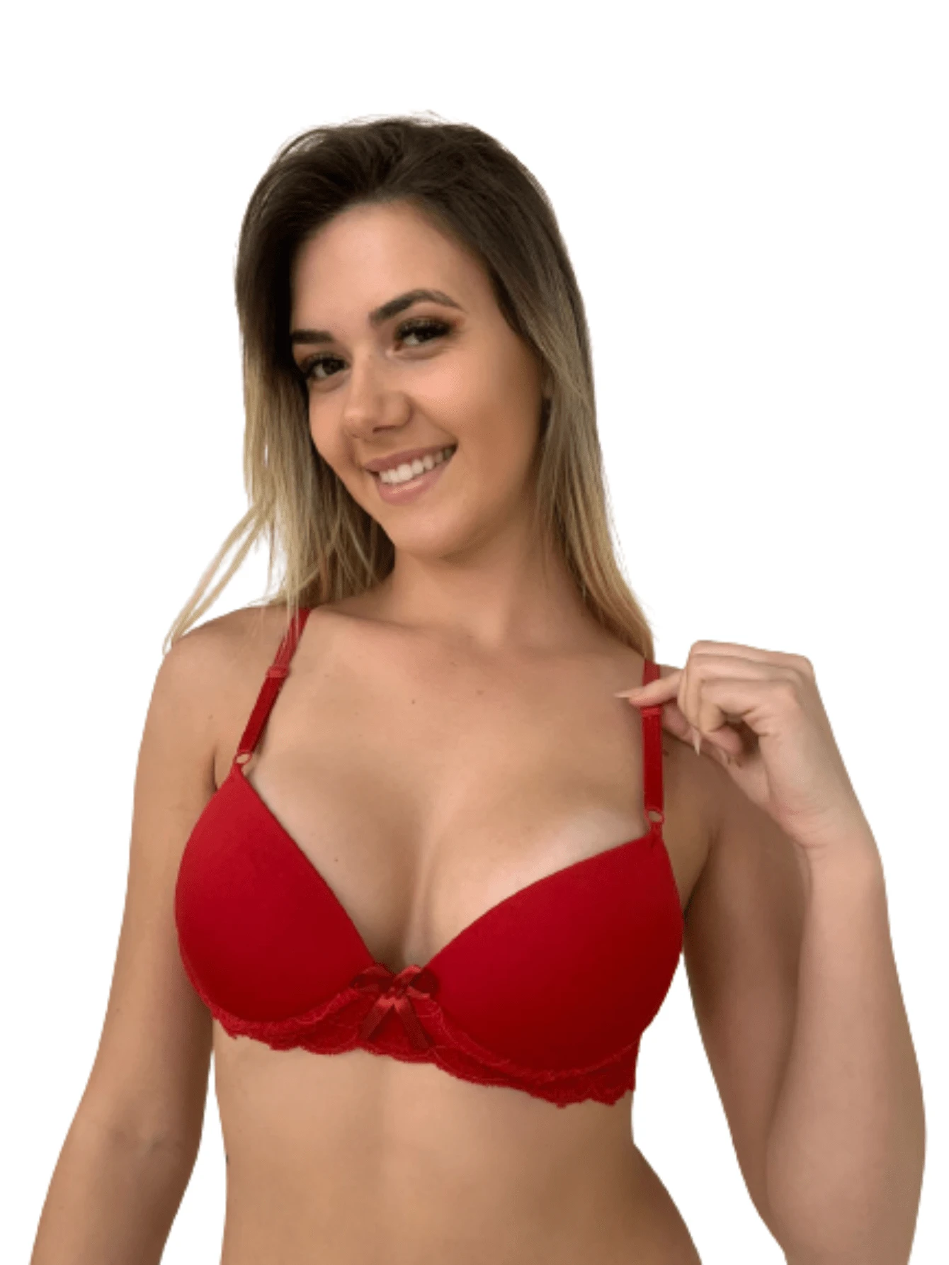 Women Bras & Bralettes - Đỏ - Xem 1