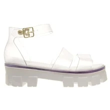 Women Platforms & Wedge Sandals - 白色 - 查看 3