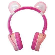 Audífonos Inalámbricos Wireless Basst Headphones - Rosa - Ver 2