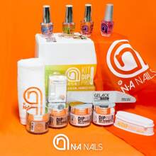 Kit de Acrílico Dipping Sytem NA Nails Dip Powder - transparente - Ver 2