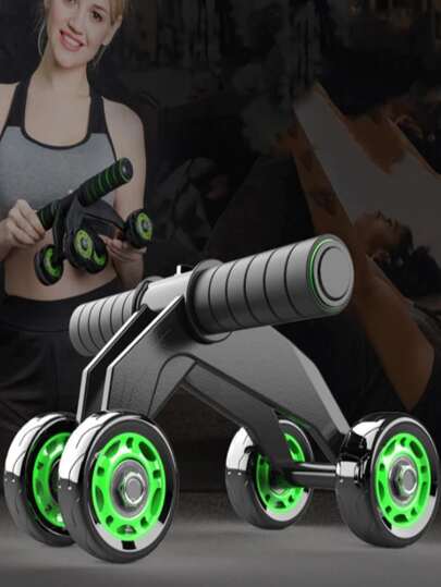 Rueda De Ejercicio Abdominal De 4 Ruedas Resistencia Abdomen Brazos Gym Box